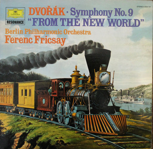 Dvořák, Berlin Philharmonic Orchestra, Ferenc Fricsay ‎– Symphony No. 9 "From The New World" VG+/VG+