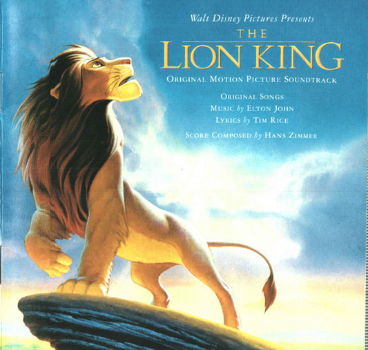Various – The Lion King (Original Motion Picture Soundtrack) VG+/VG+