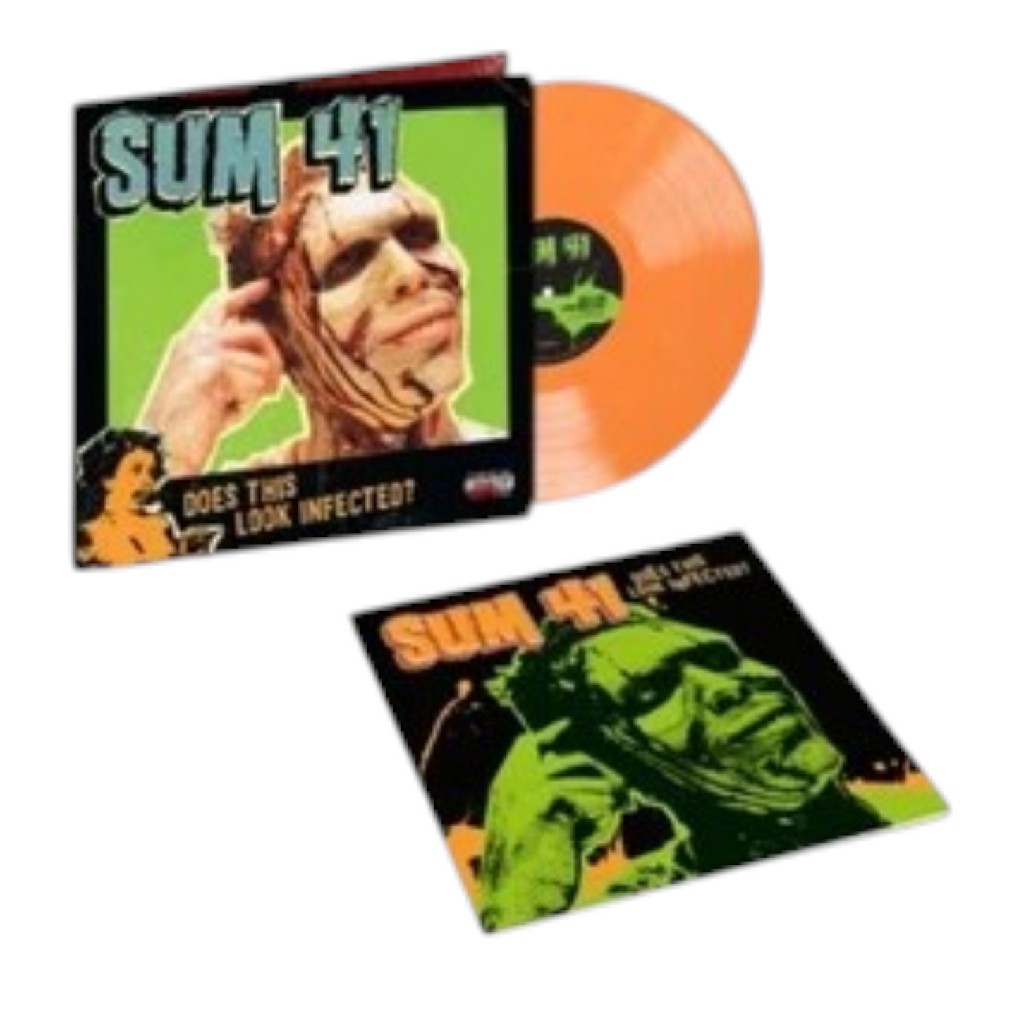 Sum 41 - Does This Look Infected ? (Translucent Orange Vinyl)
